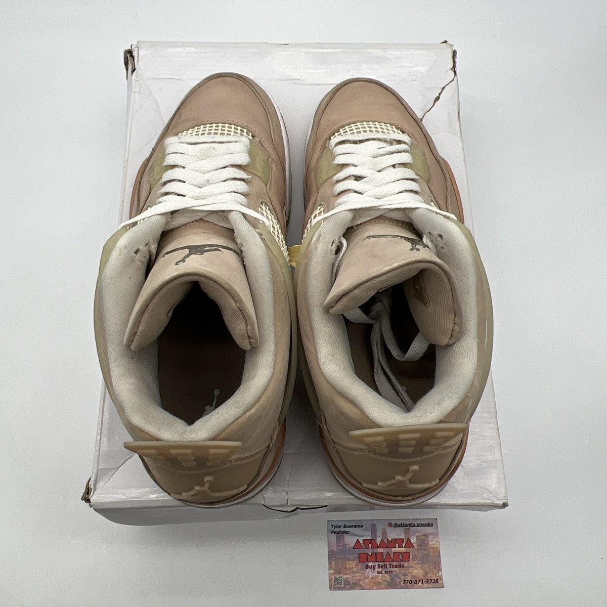 Jordan Brand Wmns air Jordan 4 shimmer Size US 11.5 / EU 44-45 - 7 Thumbnail