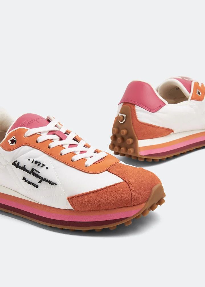 Salvatore Ferragamo o1y0426 Low-Top Sneakers in Multicolor Size US 5 / IT 35 - 4 Thumbnail