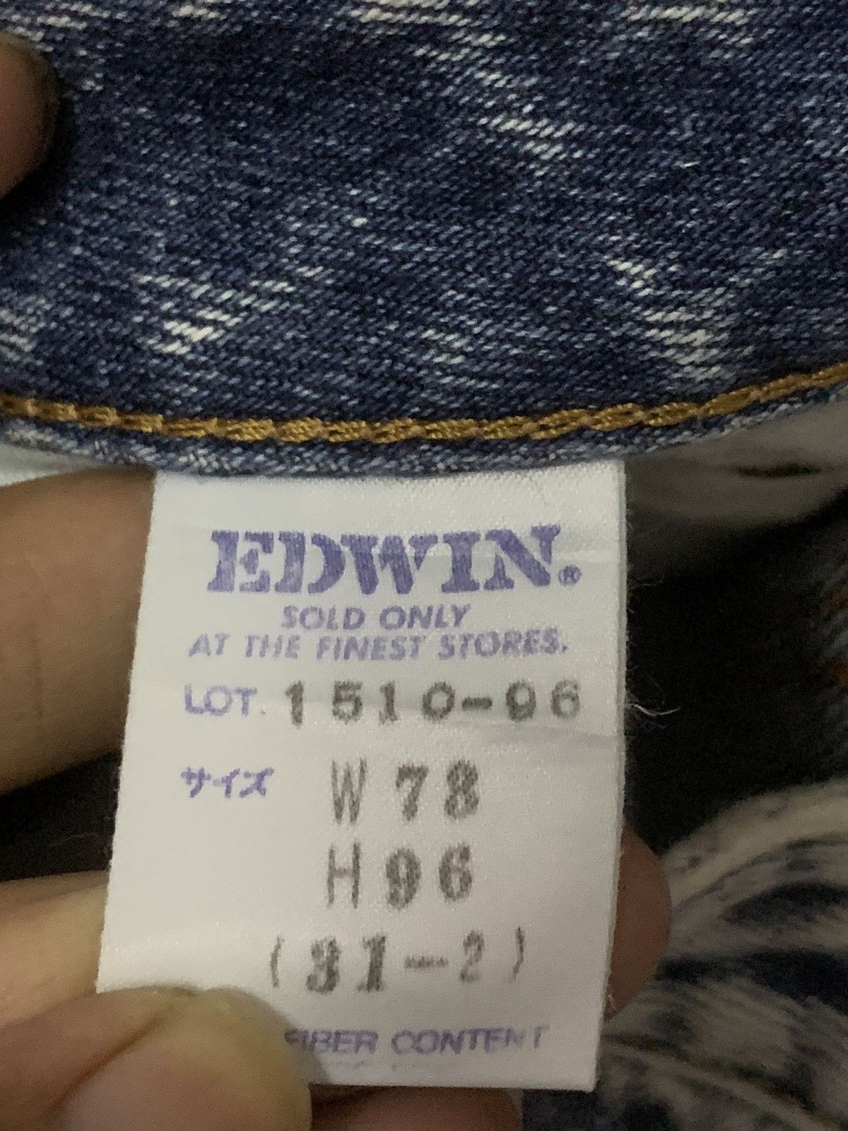 Edwin Edwin Acid Wash Flare Denim Jeans Size US 31 - 7 Thumbnail