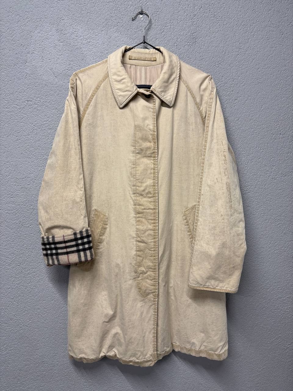 Burberry Burberry London womens nova chek wool coat USA 6 / S Size M / US 6-8 / IT 42-44 - 1 Thumbnail
