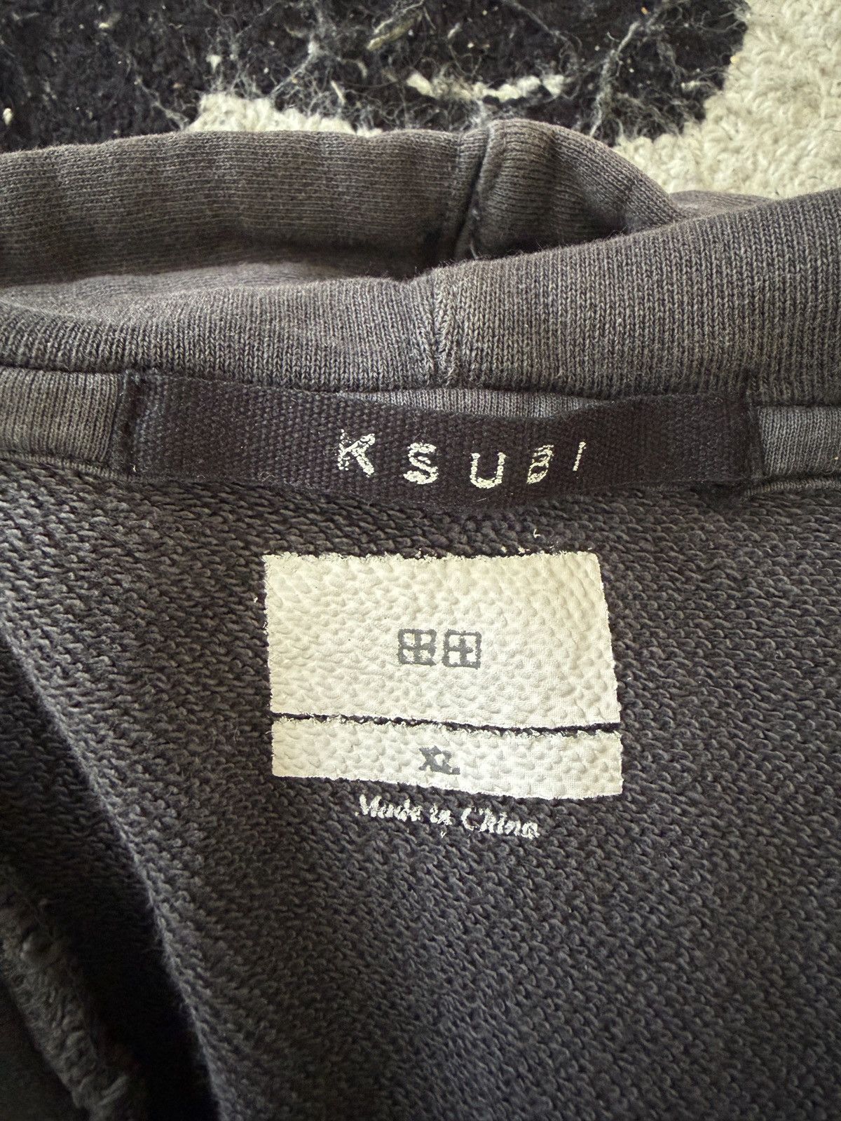 Ksubi Grey Ksubi Hoodie with Graphic Size US XL / EU 56 / 4 - 5 Thumbnail