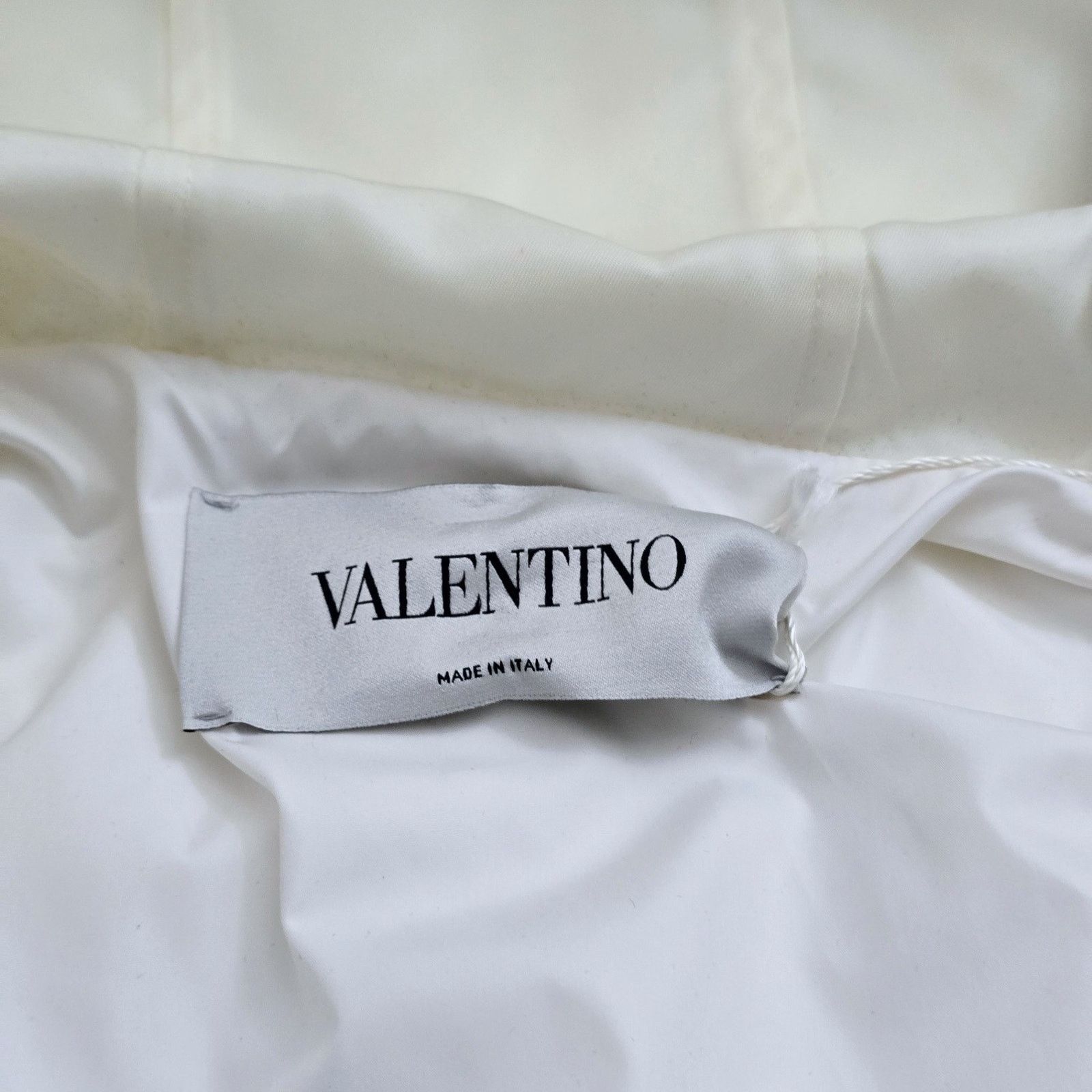 Valentino Valentino Artistic Graphic Satin Effect Hooded Jacket $3890 Size S / US 4 / IT 40 - 6 Thumbnail