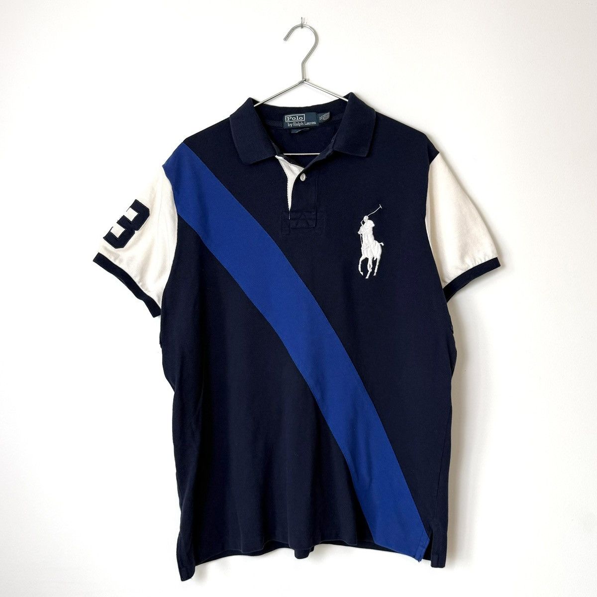 Polo Ralph Lauren LosAngeles ビッグポニーM y2k Polo Ralph Lauren × Ralph Lauren × Vintage Vintage Y2K Polo Ralph
