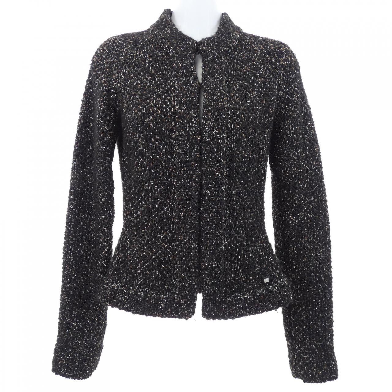 Chanel Chanel Chanel Collarless Jacket Textile Outerwear P21873V01381 DUTY FREE for USA Size ONE SIZE - 1 Thumbnail