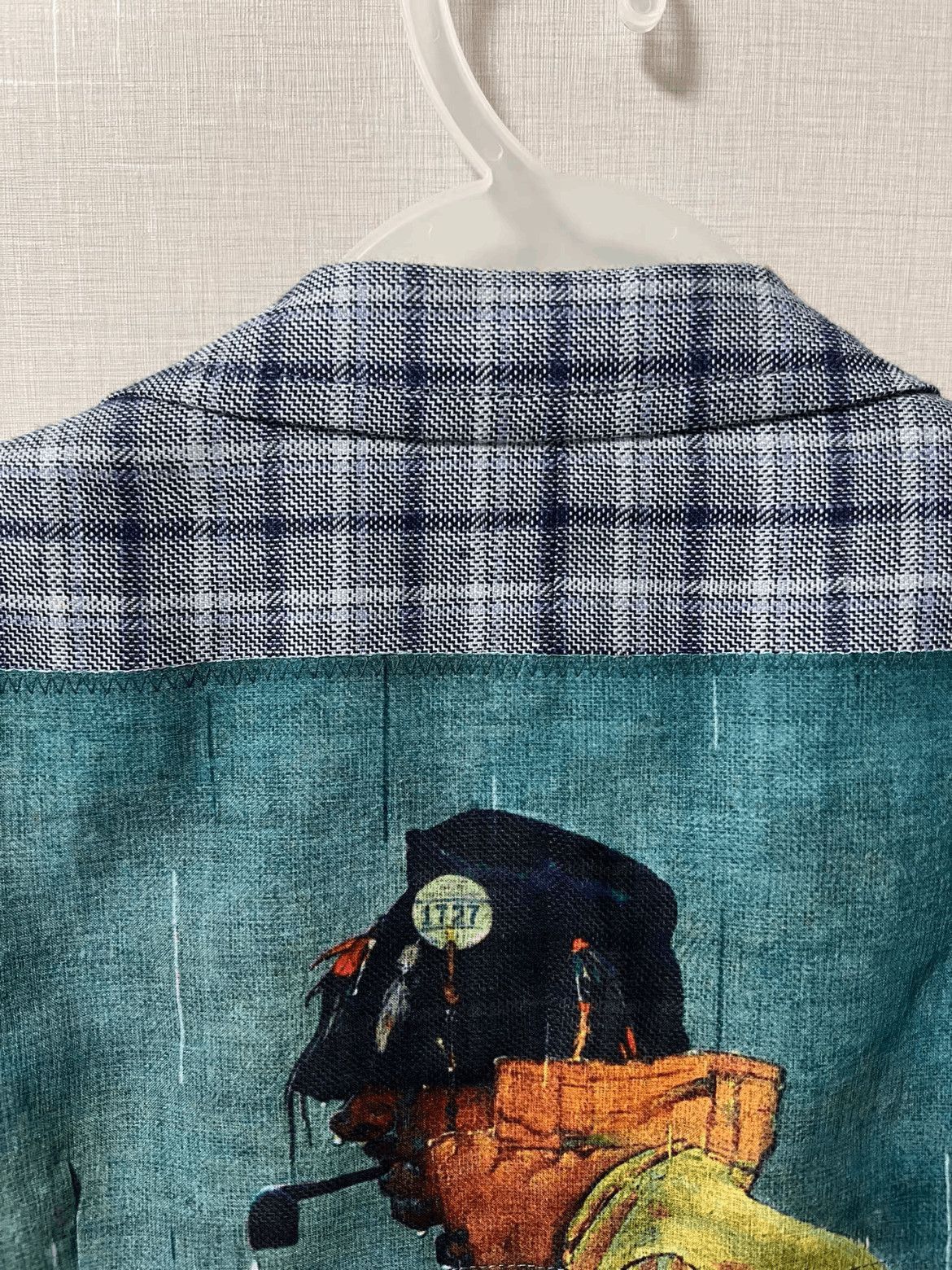 Junya Watanabe Junya Watanabe Back Print Plaid Jacket-2508 Size US S / EU 44-46 / 1 - 5 Thumbnail