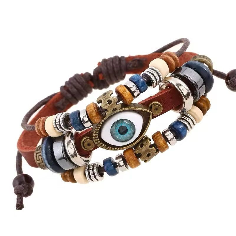 Japanese Brand × Jewelry Bohemian boho hippie evil eye beads gothic bracelet Size ONE SIZE - 2 Thumbnail