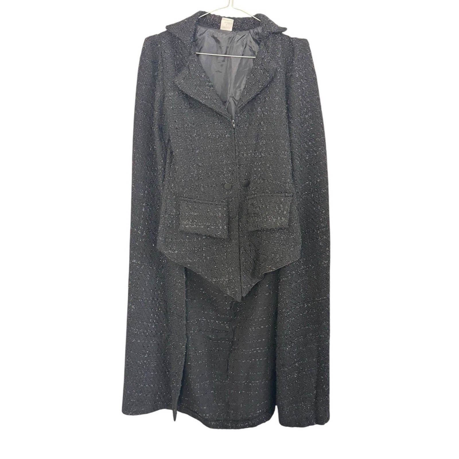Other CRUELLA DE VIL De Vil Cape Jacket Glitter Woven Dramatic S Size S / US 4 / IT 40 - 3 Thumbnail