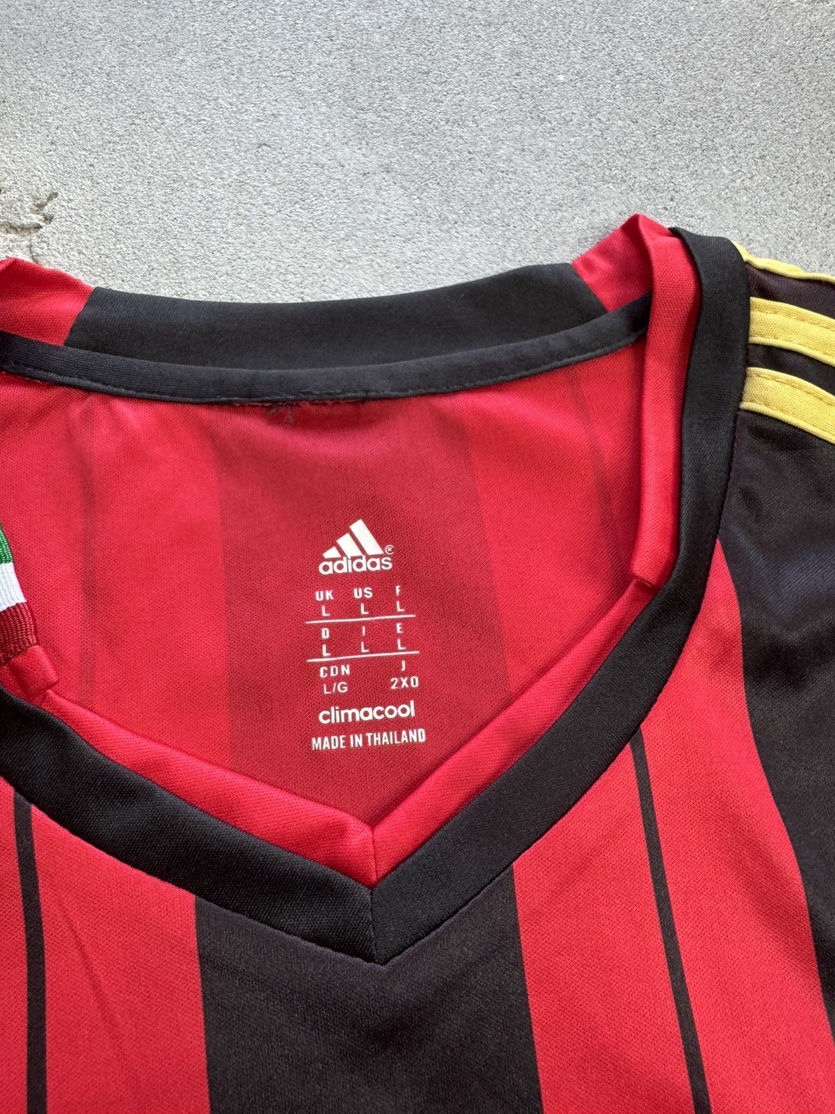 Vintage Vintage Ac Milan Jersey Size US L / EU 52-54 / 3 - 4 Thumbnail