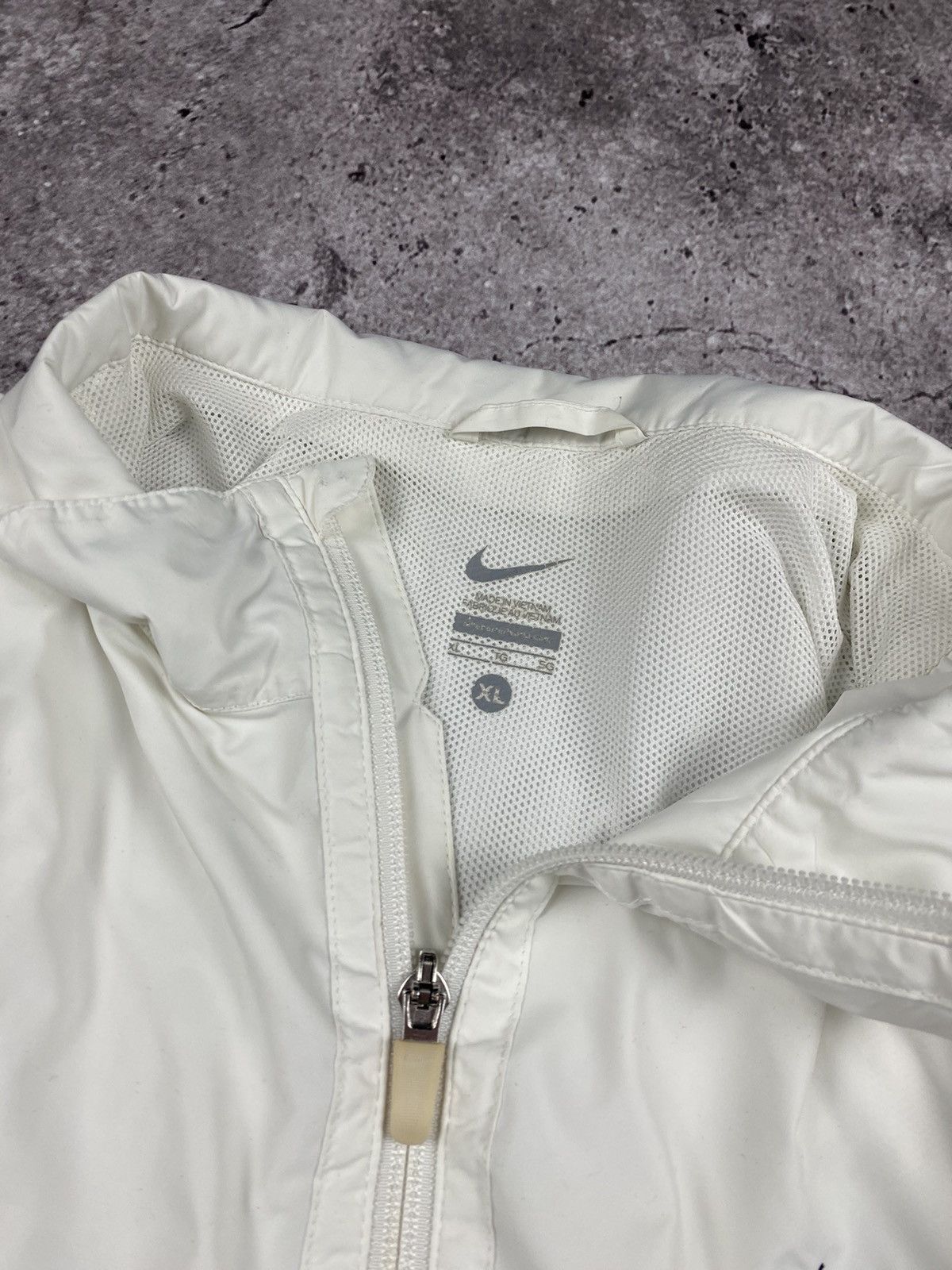 Nike × Vintage 90’s NIKE TEAM COURT RETRO SWOOSH LOGO Y2K TRACK JACKET Size US XL / EU 56 / 4 - 4 Thumbnail