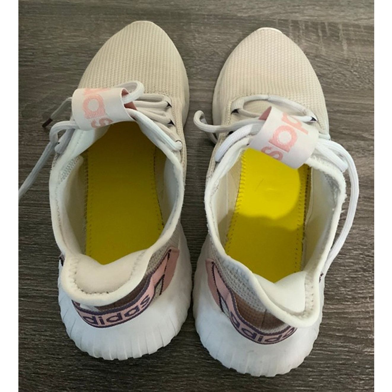 Adidas Adidas Kaptir X Dash Grey Pink Sneakers Women’s Size 10 USED Size US 10 / IT 40 - 3 Thumbnail