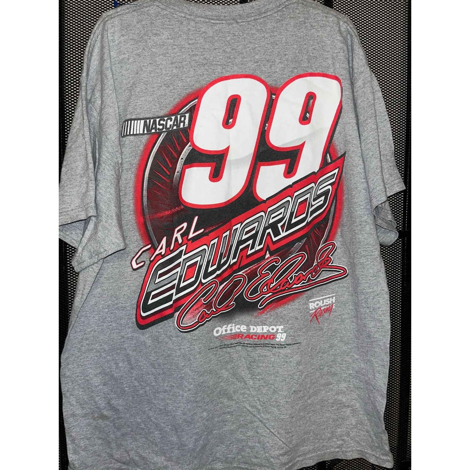 Delta Vintage Carl Edwards delta NASCAR racing shirt Size US L / EU 52-54 / 3 - 3 Thumbnail