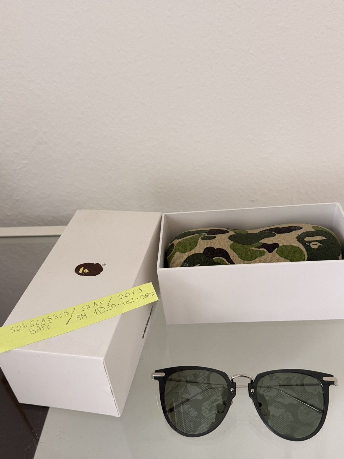 Bape A Bathing Ape camo sunglasses 2019 Bape eyewear Size ONE SIZE - 2 Thumbnail