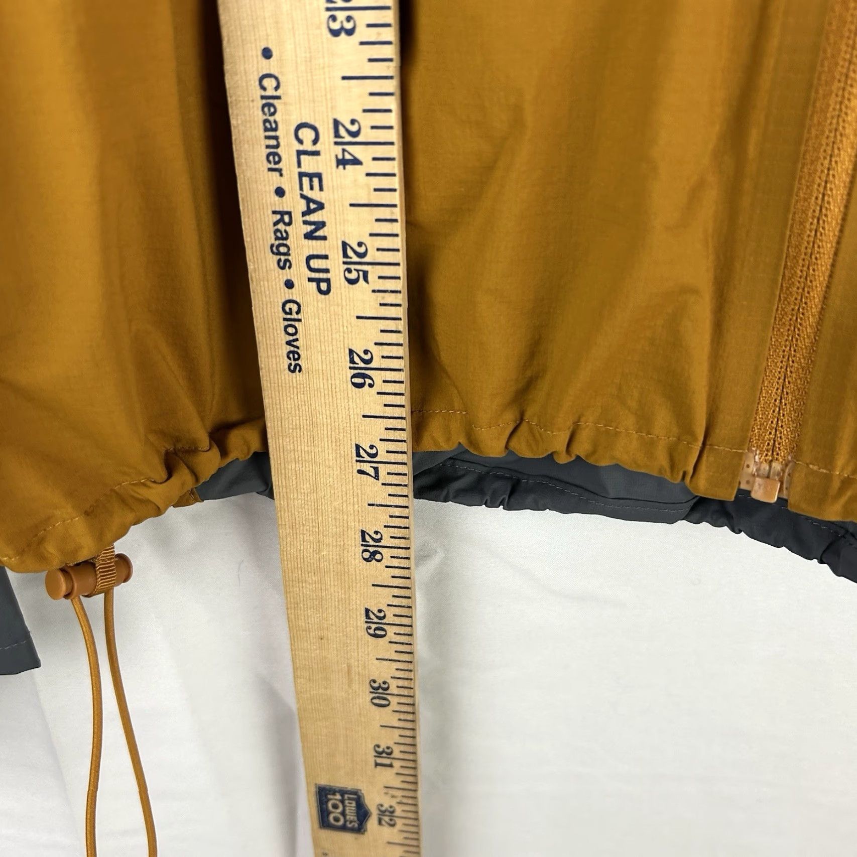 Lululemon Lululemon Men’s Active Lightweight Jacket Mustard/Gray LM4686S - L - Jacket - Activewear - Athletic - Zip - Long Sleeve - Regular Size US L / EU 52-54 / 3 - 7 Thumbnail