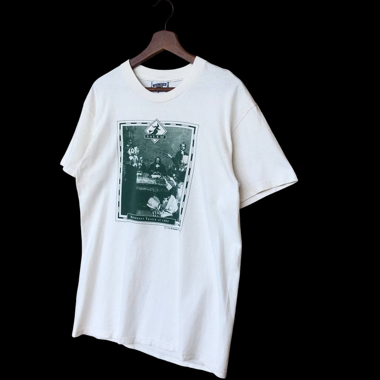 Salem Sportswear × Vintage RARE VINTAGE 1994 SALEM XTREME DESIGN WITCHCRAFT TRIALS Size US M / EU 48-50 / 2 - 4 Thumbnail