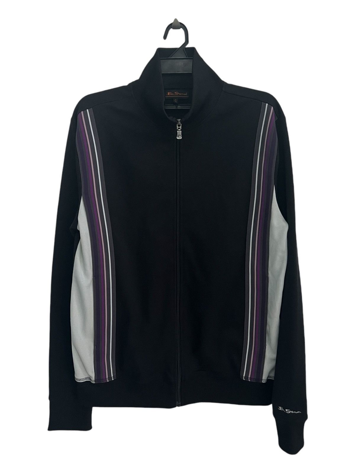 Ben Sherman Ben Sherman Mods Casual Stripe Hooligan Zipper Track Top Jkt Size US L / EU 52-54 / 3 - 2 Thumbnail