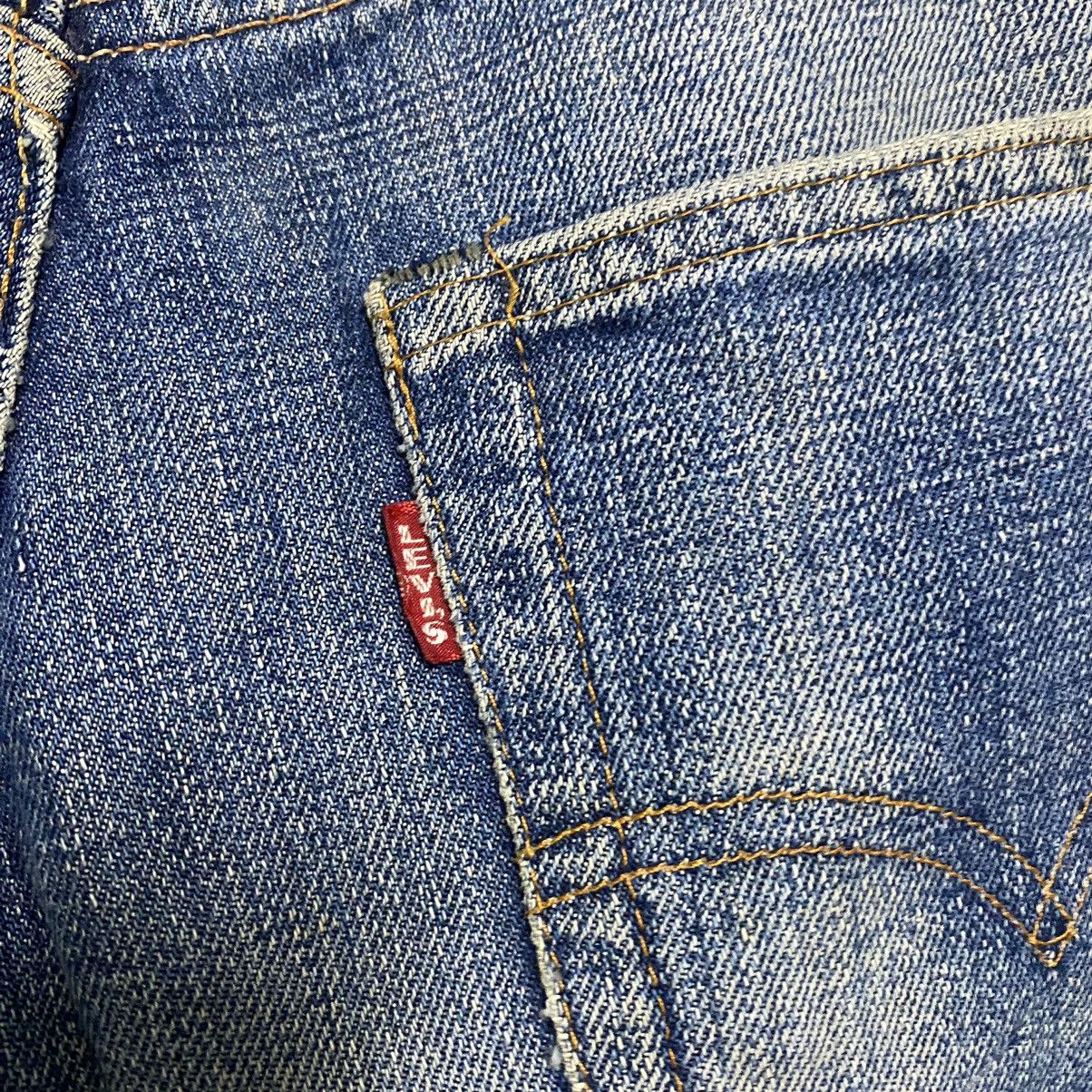 Levi's Vintage 70s Levis 502 Big E Redline Jeans Button 8 Size US 28 / EU 44 - 20 Thumbnail