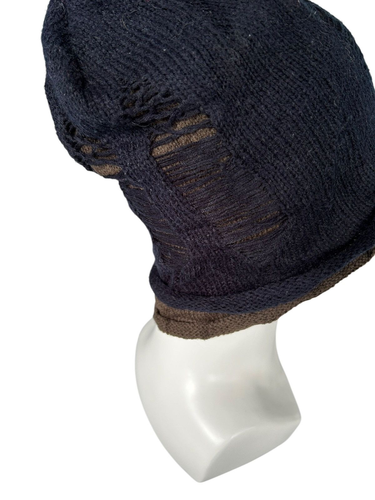 Distressed Design Japanese Style Big Beanie Hats Rare ☠️☠️
