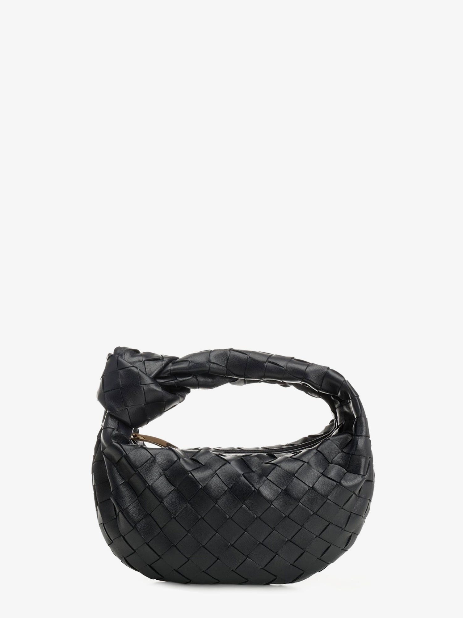 Bottega Veneta Mini Jodie Leather Handbag With Intrecciato Motif Size ONE SIZE - 1 Thumbnail
