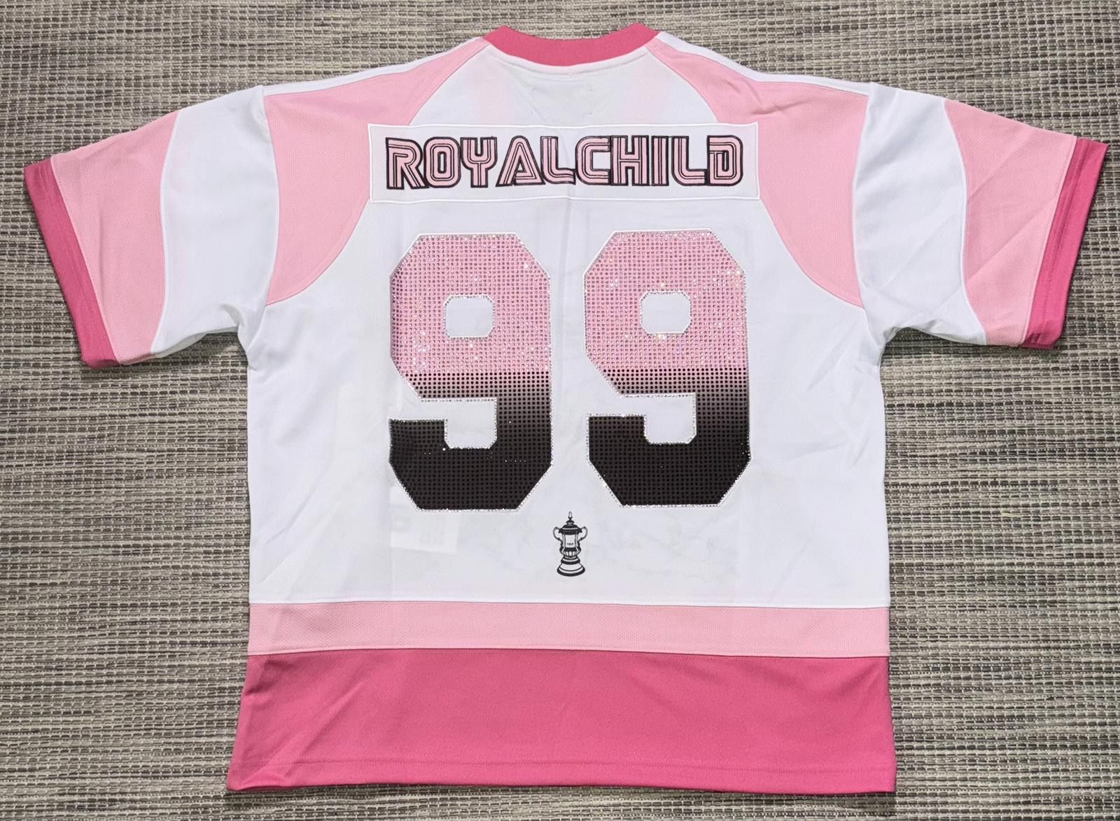 Birth of Royal Child Birth of Royal Child Pink Double Lion Rhinestone Jersey Size US M / EU 48-50 / 2 - 4 Thumbnail