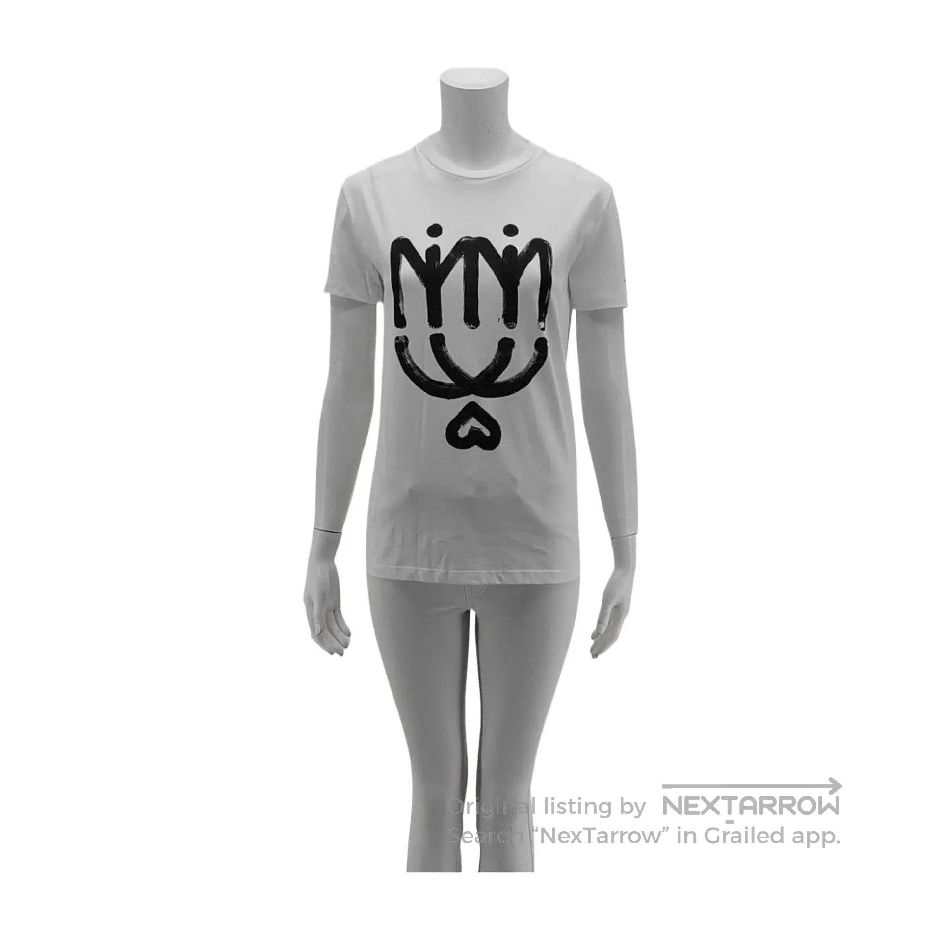 Miu Miu Miumiu White Short-Sleeve T-Shirt. Size XS / US 0-2 / IT 36-38 - 1 Thumbnail