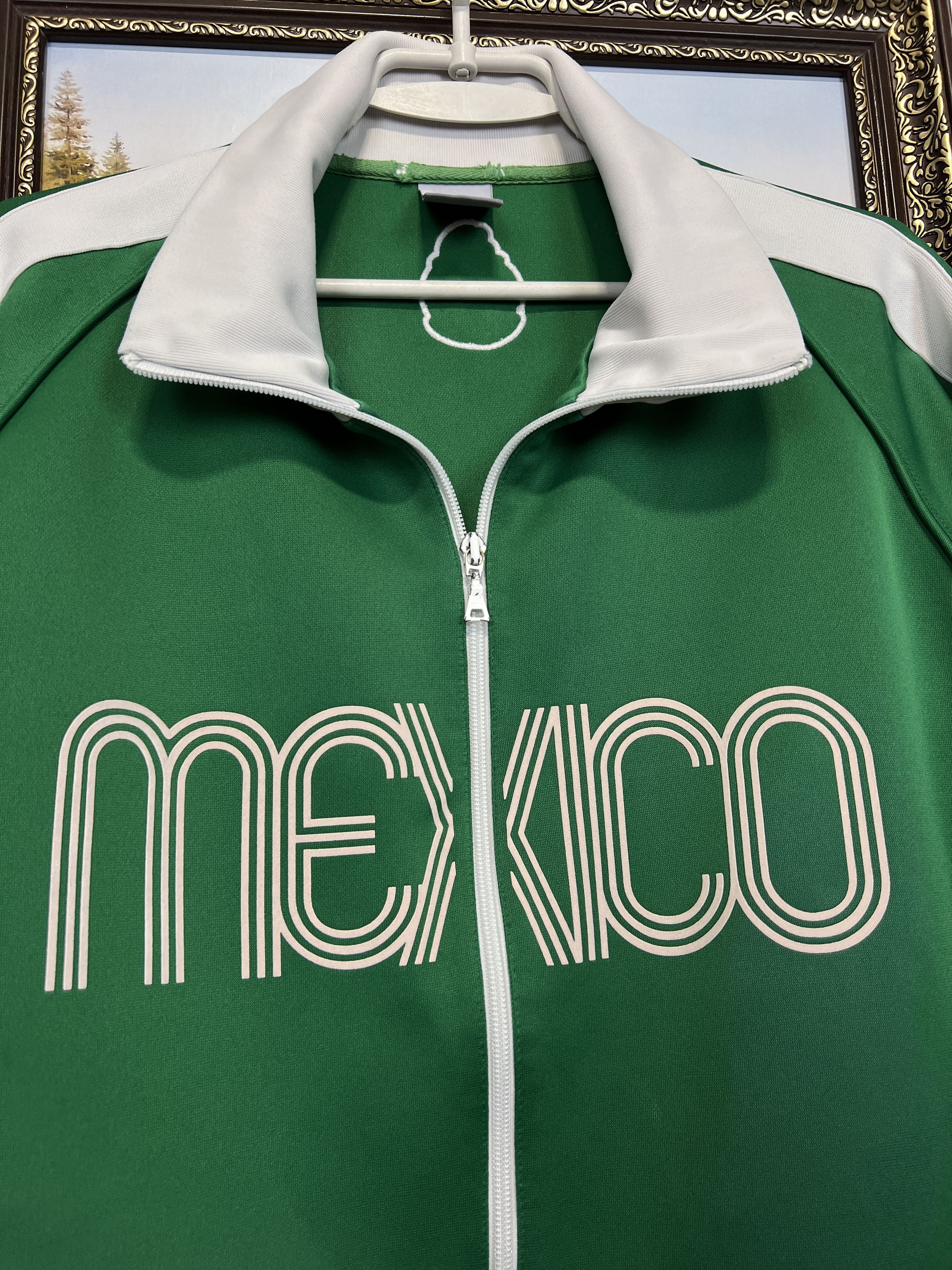 Nike Mexico World Cup Football Jacket Soccer Track Top Zip Size US XL / EU 56 / 4 - 3 Thumbnail