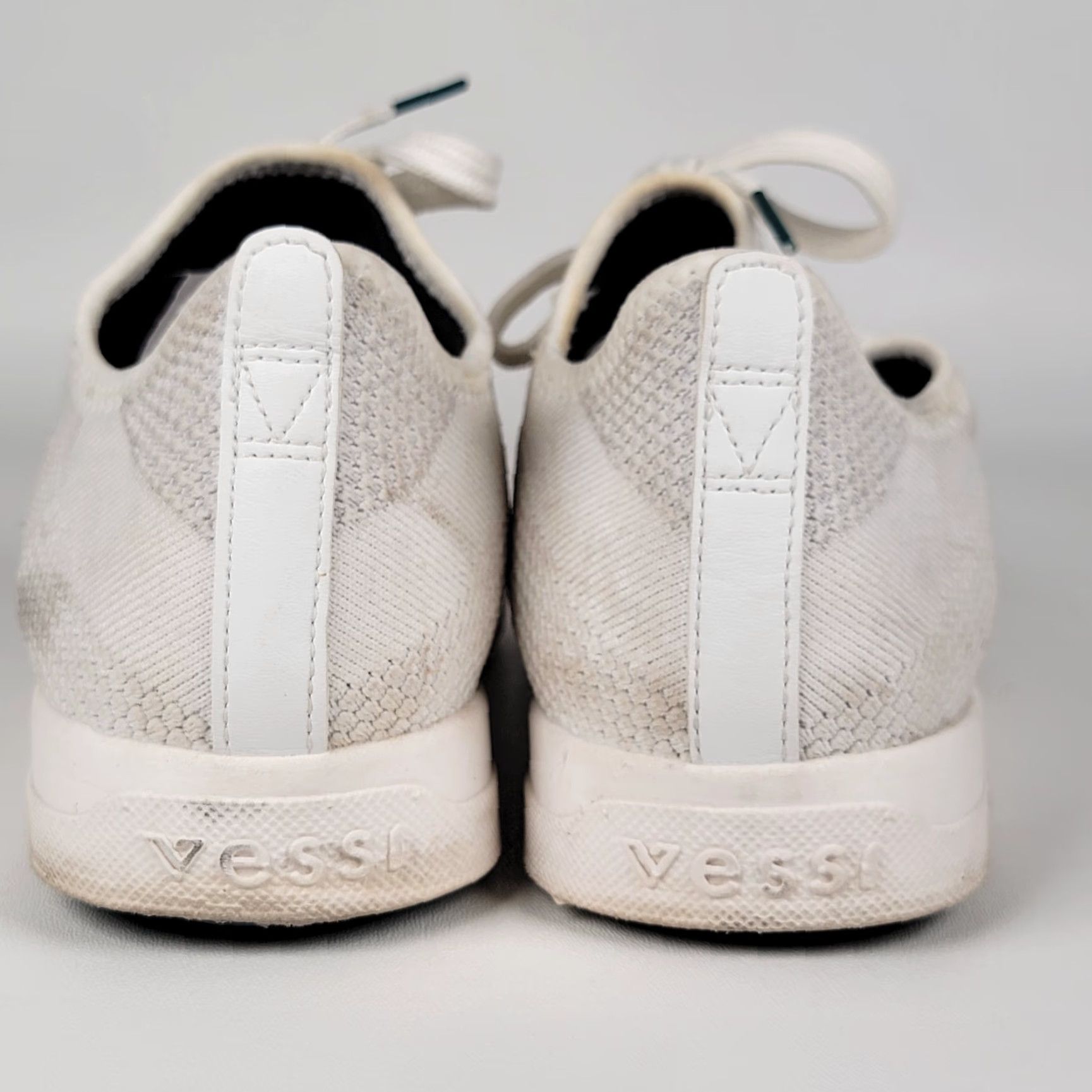 Vintage Vessi Weekend Sneaker Womens Concrete Marble White 9 Shoes Lace Up Manmade Medium Width 9 US Sneaker Womens Size US 9 / IT 39 - 5 Thumbnail