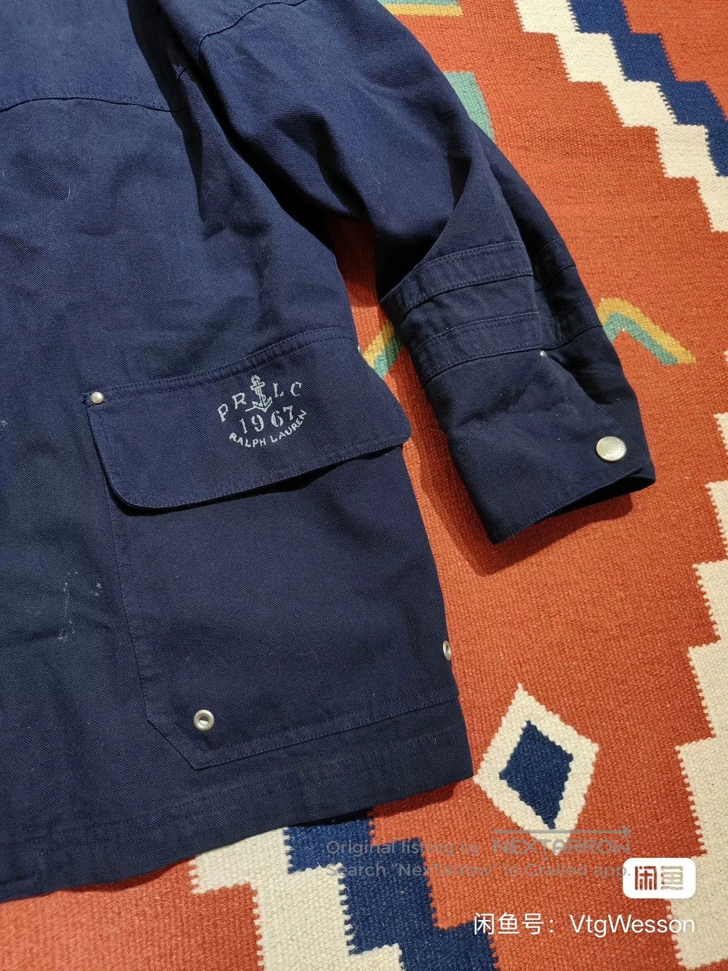 Polo Ralph Lauren Polo Ralph Lauren Navy Lobster Clasp Fireman Jacket. Size US L / EU 52-54 / 3 - 7 Thumbnail