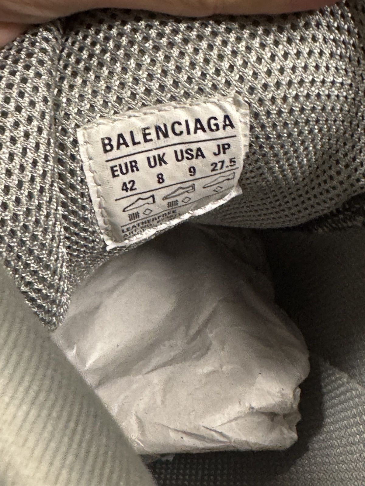 Balenciaga Balenciaga Blue|Silver|White X-Panders Size US 9 / EU 42 - 8 Thumbnail