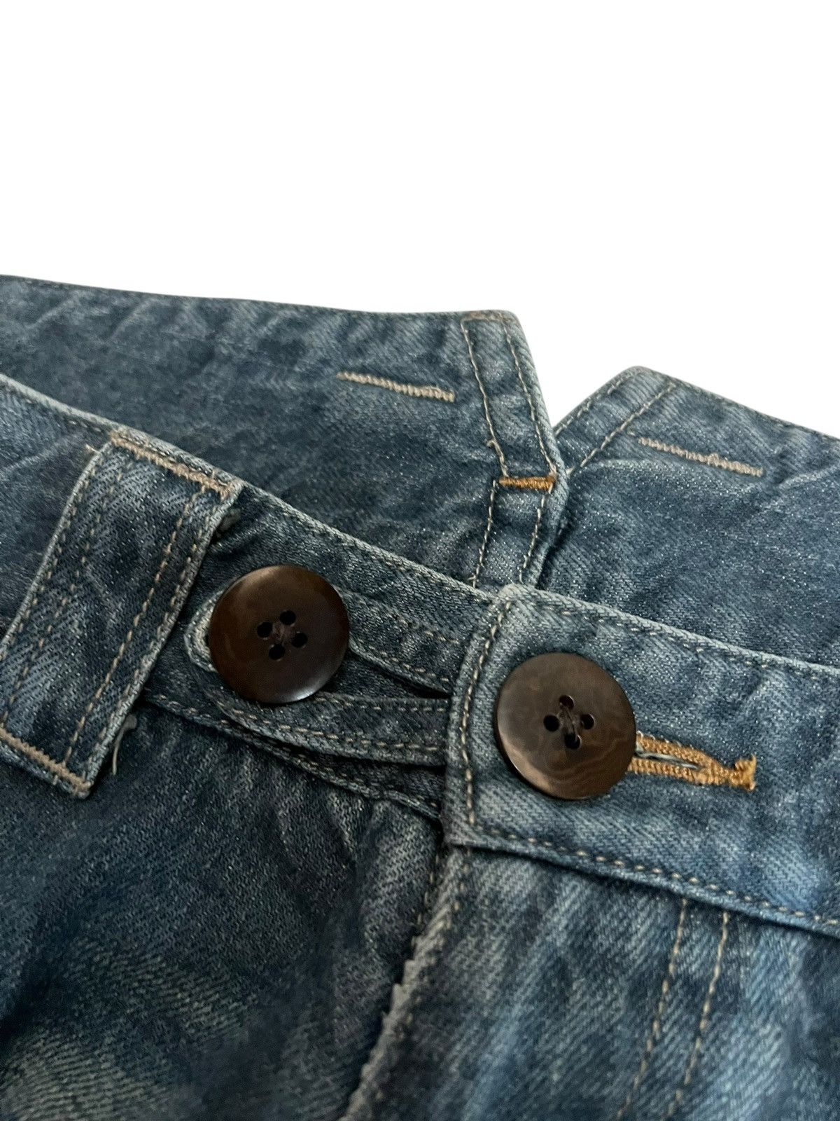 Japanese Brand Vintage Japanese Brand HALB Sedionaries Half Jean Size US 31 - 7 Thumbnail