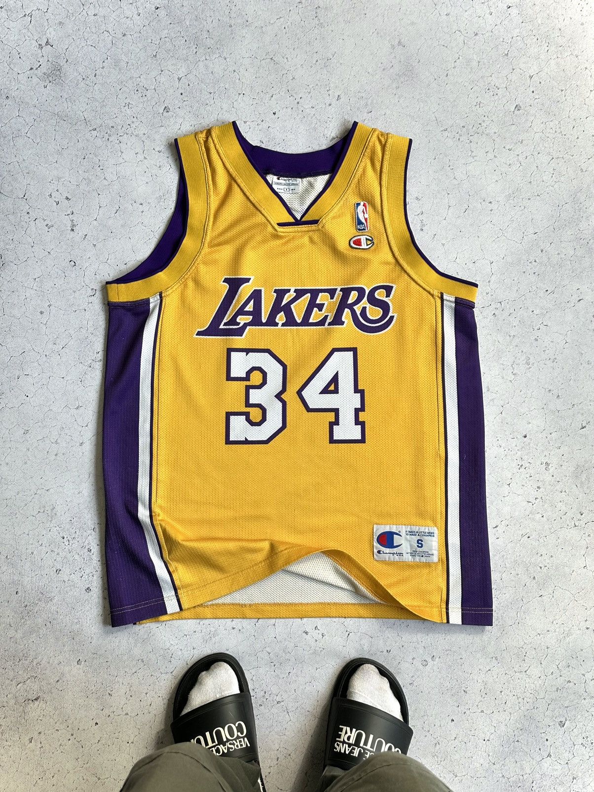NBA × Vintage Vintage NBA LA Lakers Shaquille O’neal Jersey Size US S / EU 44-46 / 1 - 1 Thumbnail