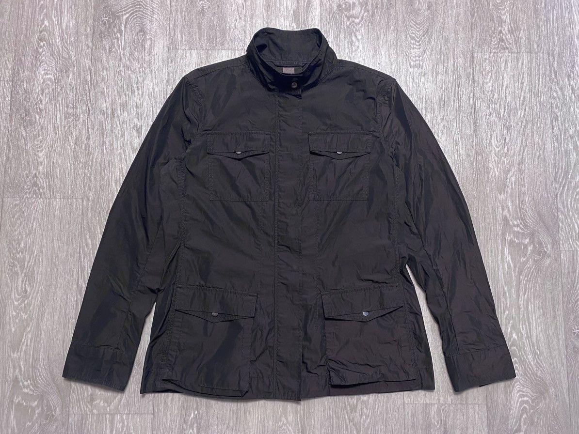 Add Add Italy Chocolate Brown M 65 Shimmer Nylon Light Jacket Size US M / EU 48-50 / 2 - 6 Thumbnail