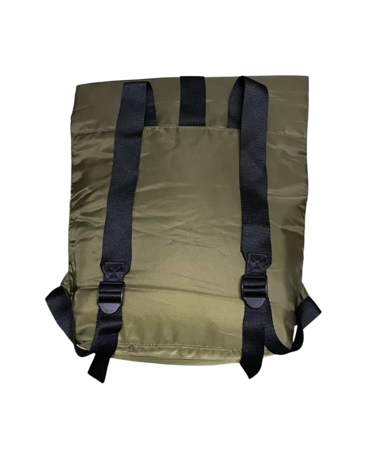 Jean Paul Gaultier Jean Paul Gaultier Unisex Olive Green Nylon Rolltop Backpack Size ONE SIZE - 3 Thumbnail