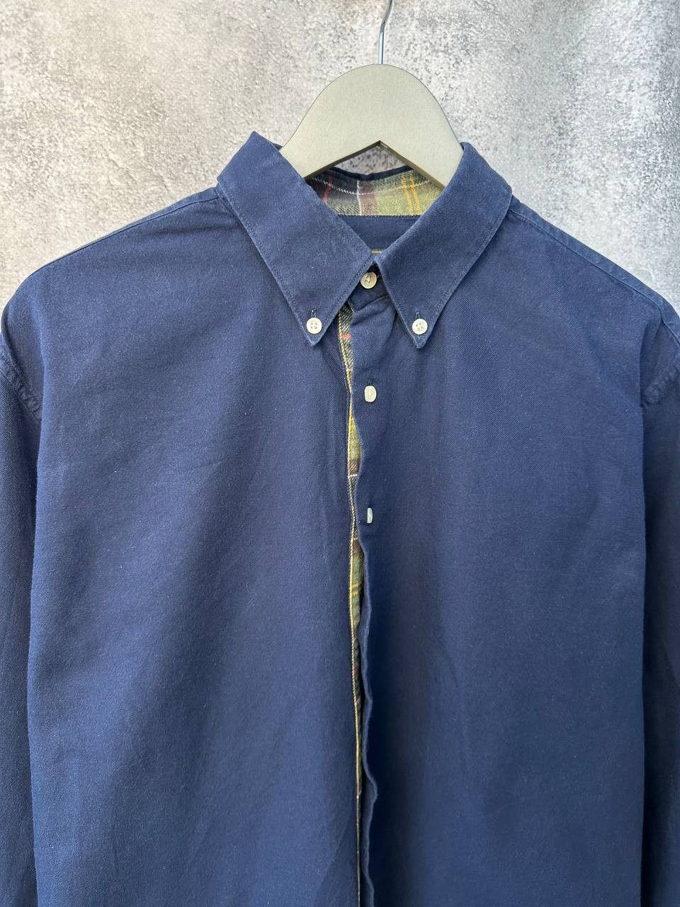Barbour Barbour Classic Tartan Navy Shirt Button Up Size US L / EU 52-54 / 3 - 5 Thumbnail