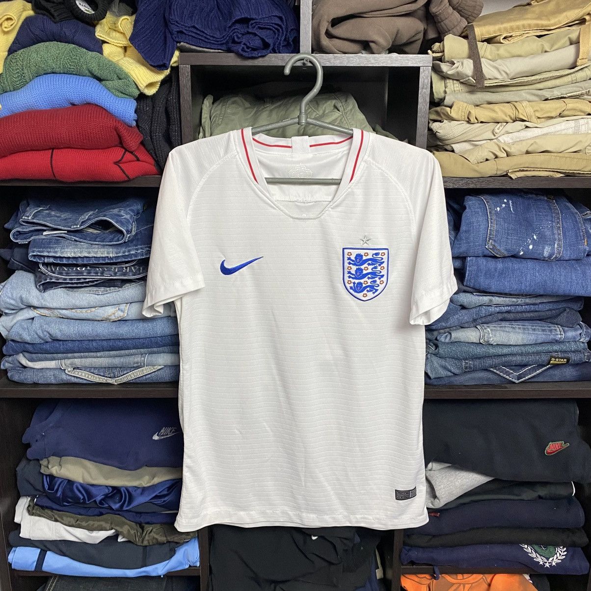 Nike Mens Nike England National White Soccer jersey Size US S / EU 44-46 / 1 - 1 Thumbnail