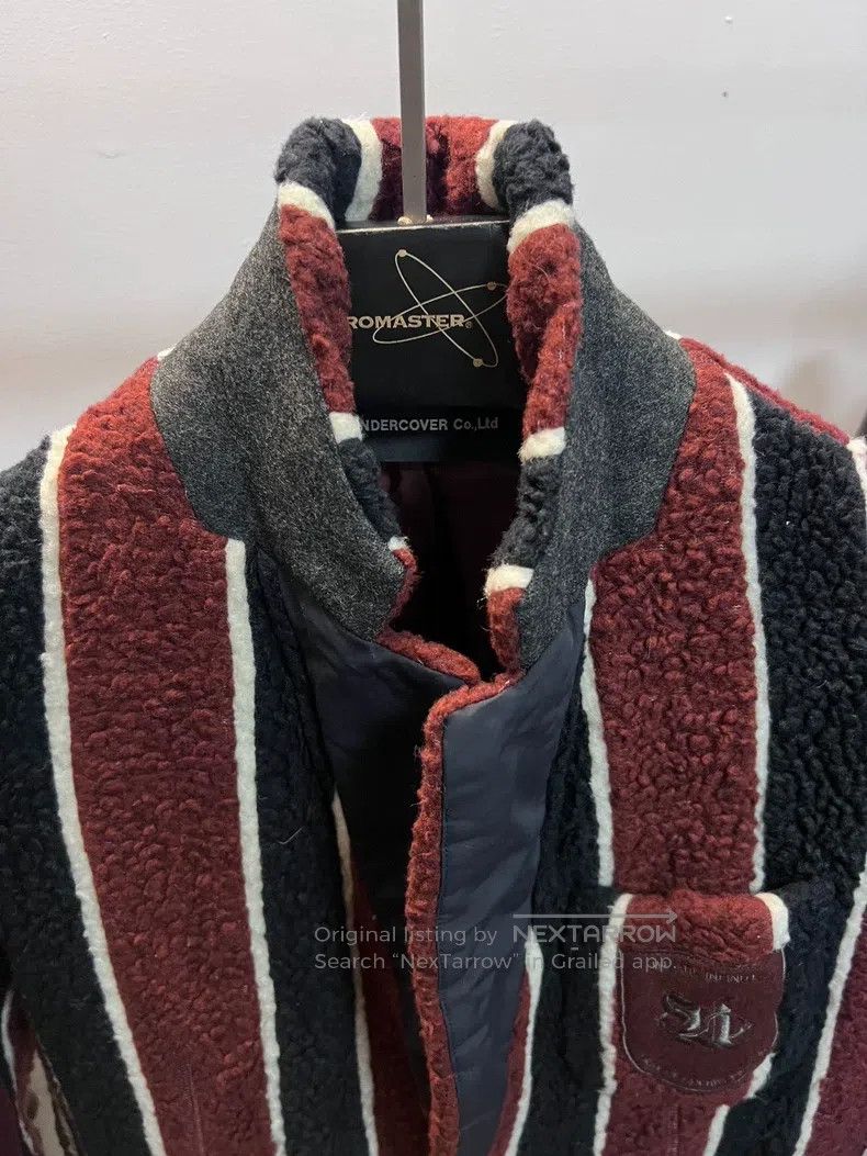 Undercover Undercover Size 1 2018aw striped teddy bear school blazer j Size S / US 4 / IT 40 - 5 Thumbnail
