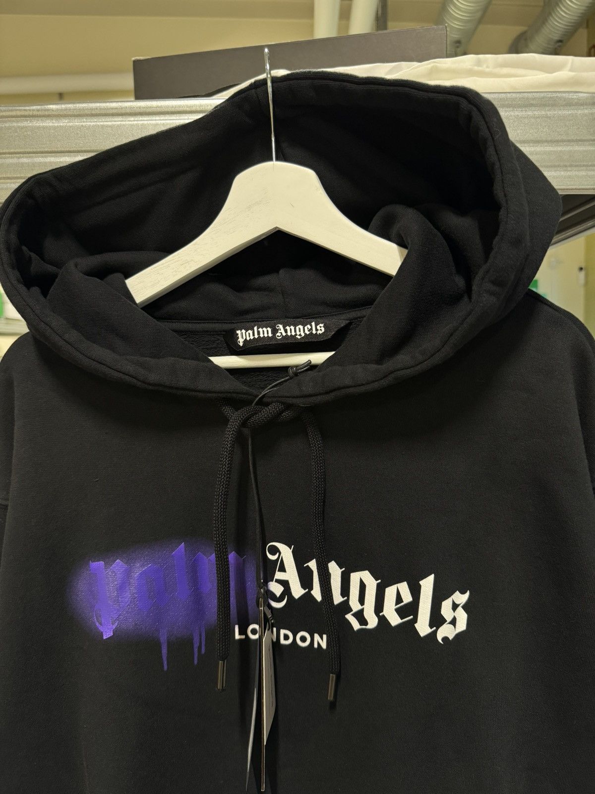 Palm Angels Palm Angels Sprayed Hoodie NEW Size US XXL / EU 58 / 5 - 3 Thumbnail