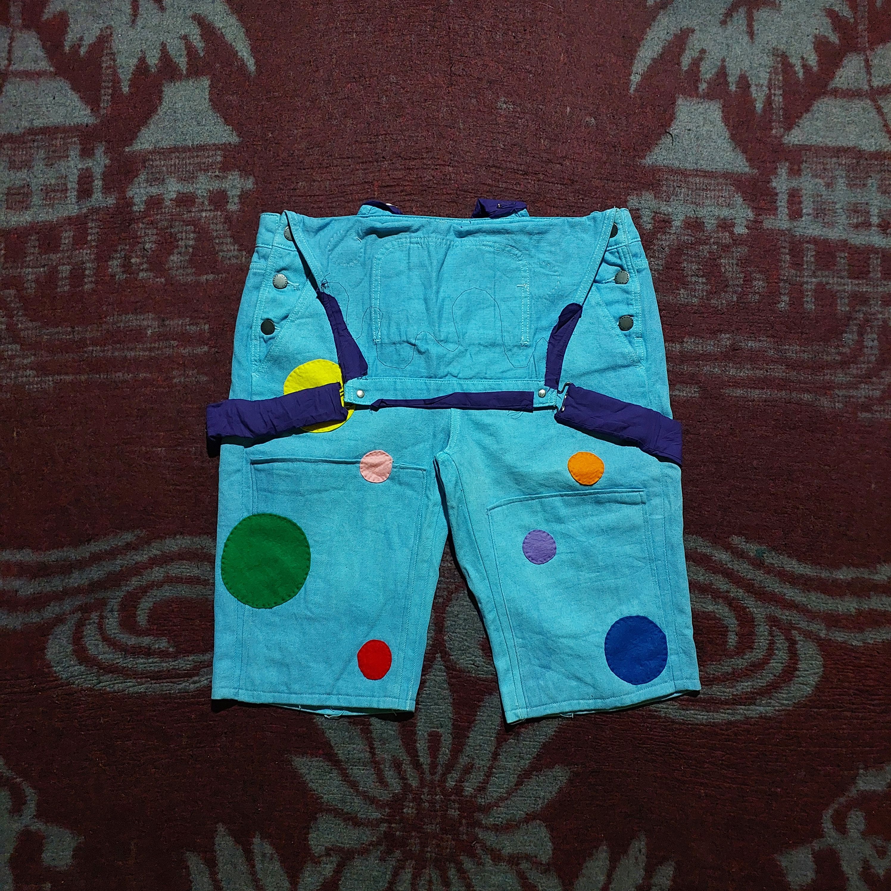 GU × Japanese Brand GU polcadot multicolour shorts jumsuits Size 34" / US 12 / IT 48 - 6 Thumbnail