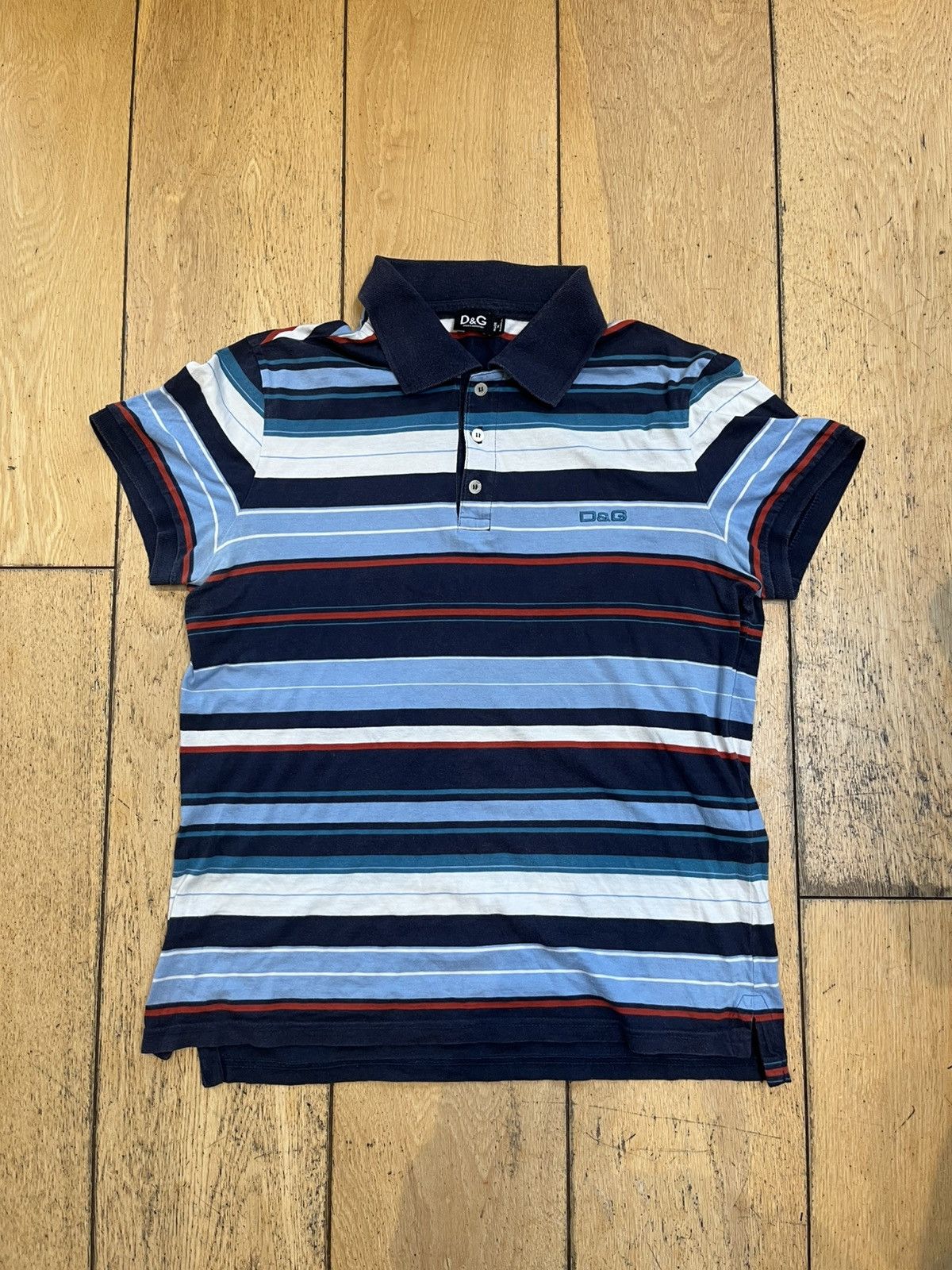 Designer × Dolce & Gabbana × Vintage Dolce and Gabbana Polo Size US M / EU 48-50 / 2 - 2 Thumbnail