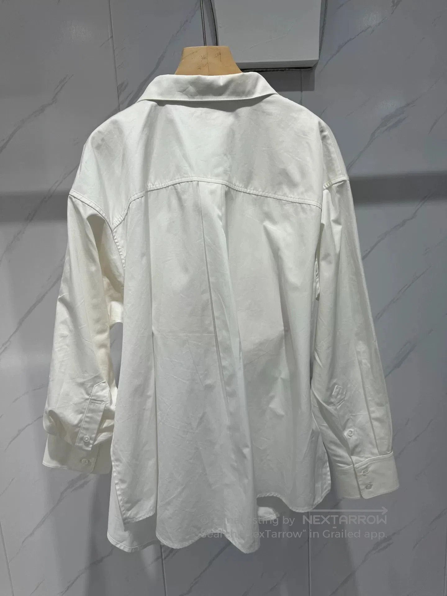 Alexander Wang Alexander Wang Asymmetric White Shirt. Size XS / US 0-2 / IT 36-38 - 7 Thumbnail