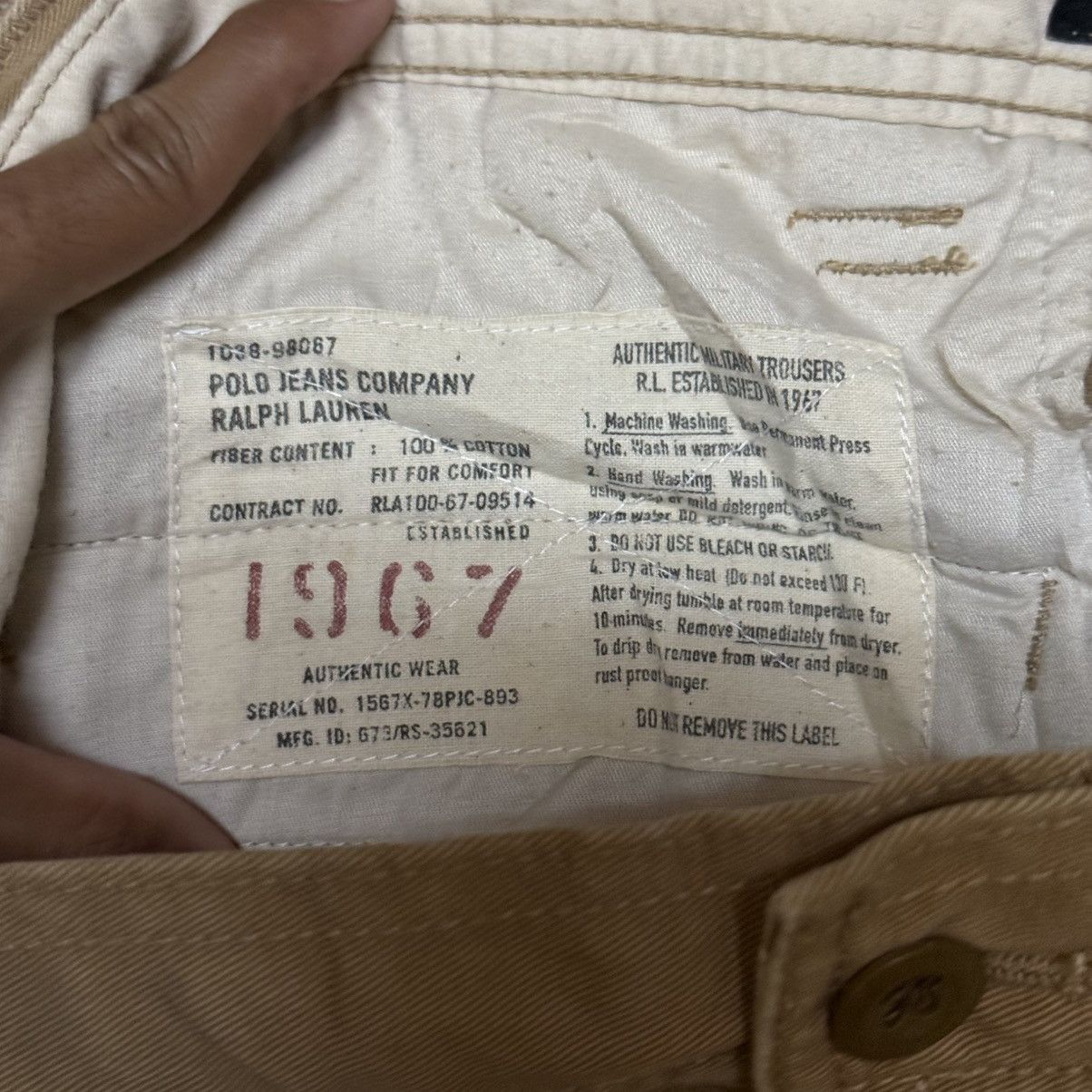 Polo Ralph Lauren × RRL Ralph Lauren × Ralph Lauren Polo Ralph Lauren Cargo Pants Size US 31 - 11 Thumbnail