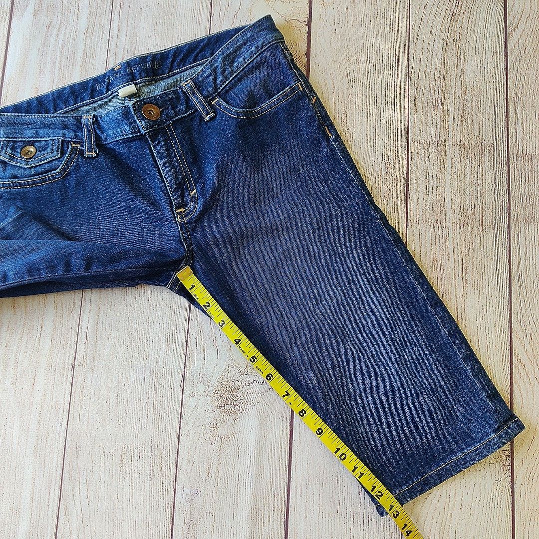 Banana Republic Banana Republic denim Bermuda shorts sz 26R Size 26" / US 2 / IT 38 - 6 Thumbnail