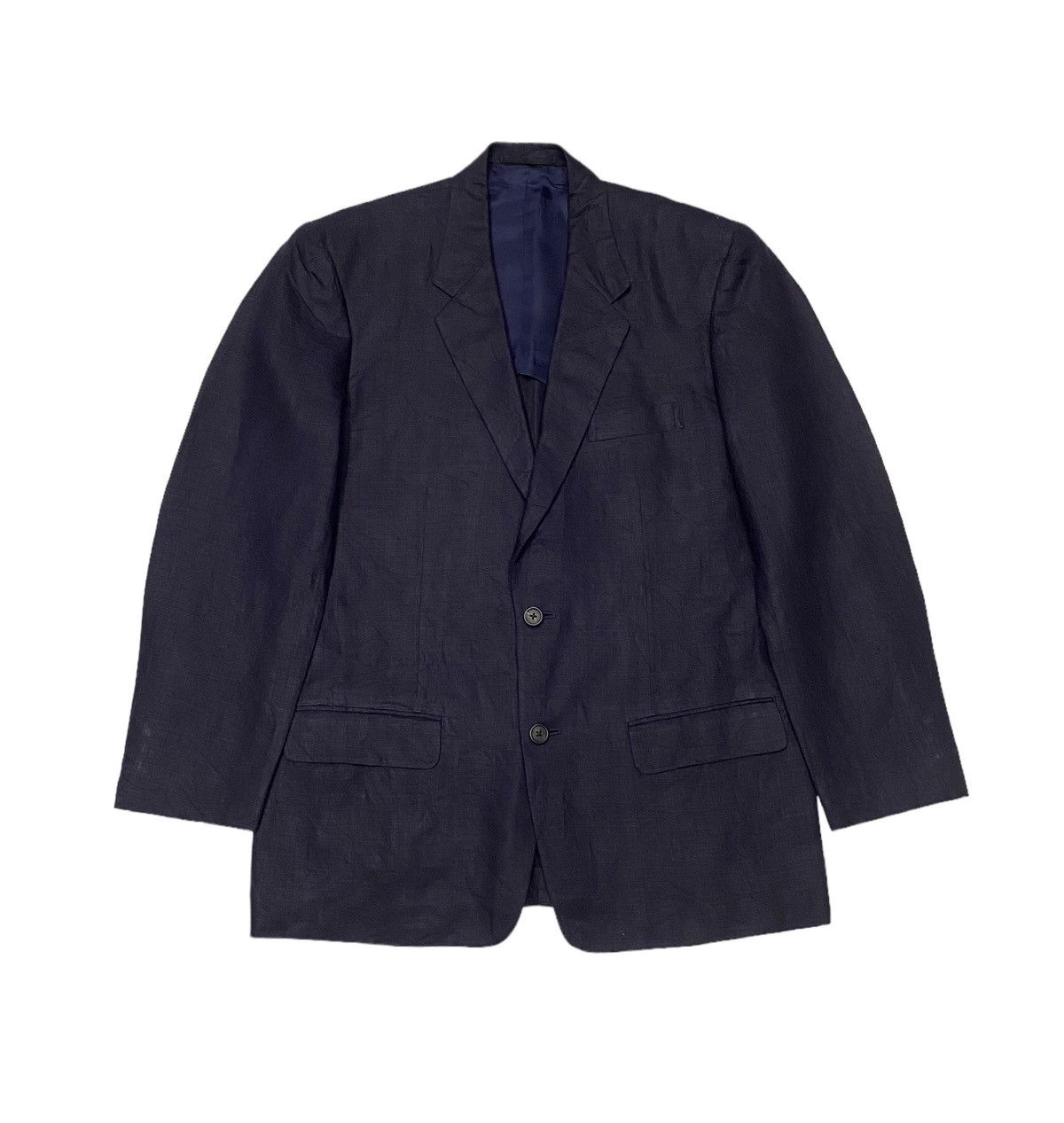 Y's × Y's for Men × Yohji Yamamoto 🔥RARE LQ YS FOR MEN DARK PURPLE BLAZER JACKET Size US M / EU 48-50 / 2 - 2 Thumbnail
