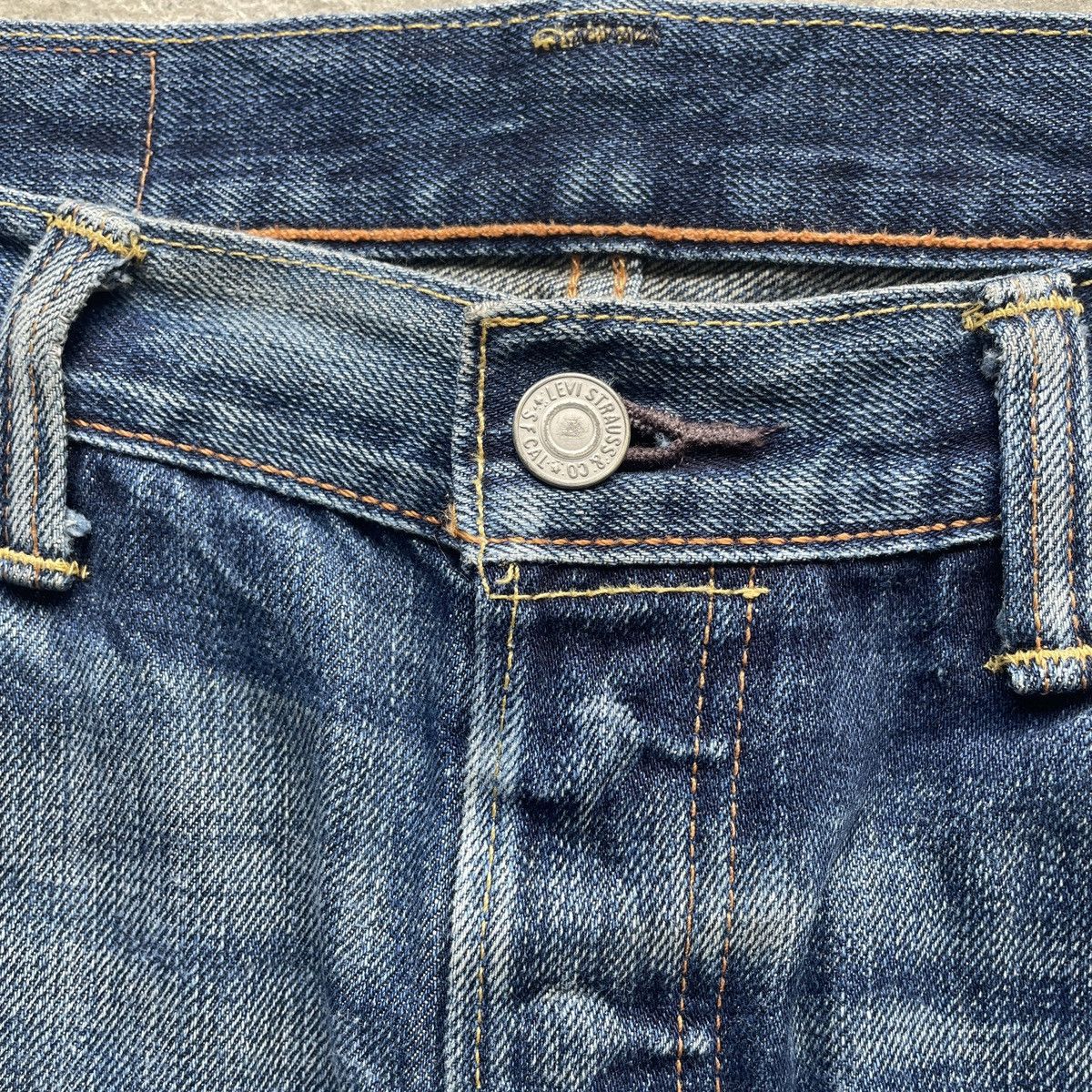 Levi's Vintage Clothing W31 Levi’s 501 Faded Jeans Distressed Fly Button Denim Pants Size US 31 - 6 Thumbnail