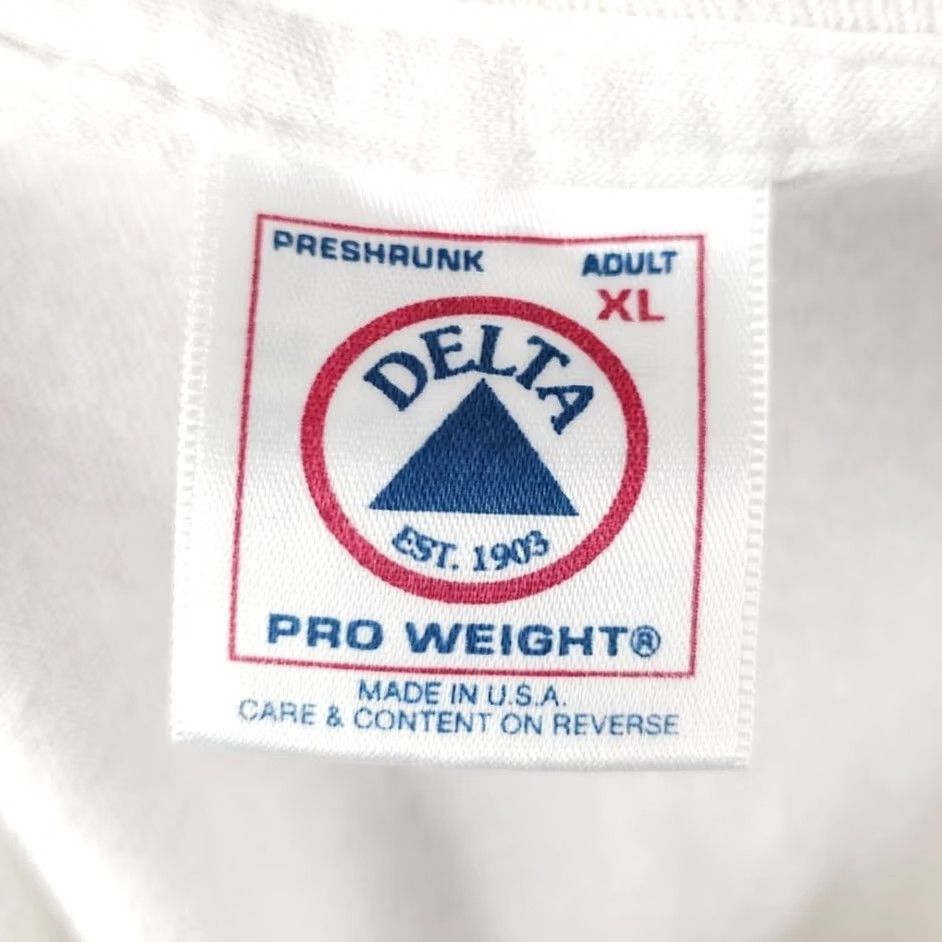 Delta VINTAGE Spike & Mike Festival T Shirt Mens XL White 90s Delta USA T-Shirt Size US XL / EU 56 / 4 - 6 Thumbnail