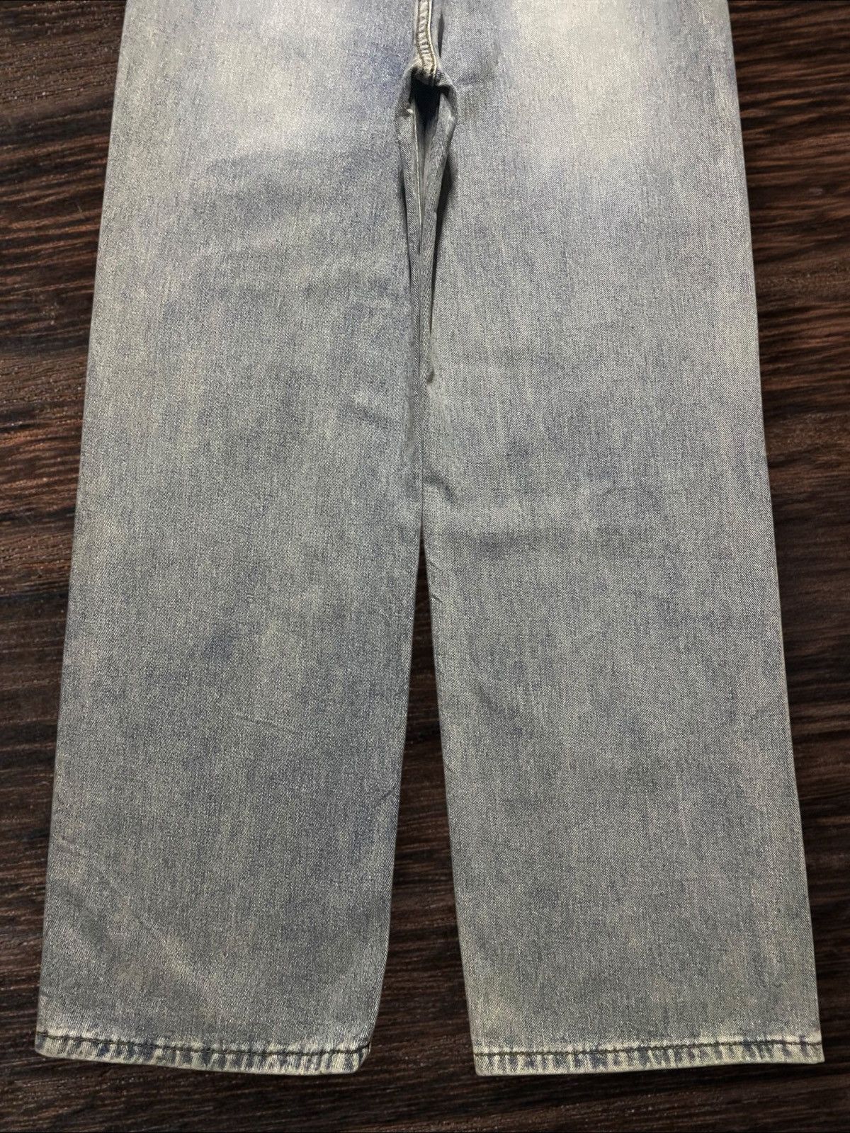 Japanese Brand Vintage Japanese Brand Adjust Waist Distressed Baggy Jeans Size 28" / US 6 / IT 42 - 6 Thumbnail