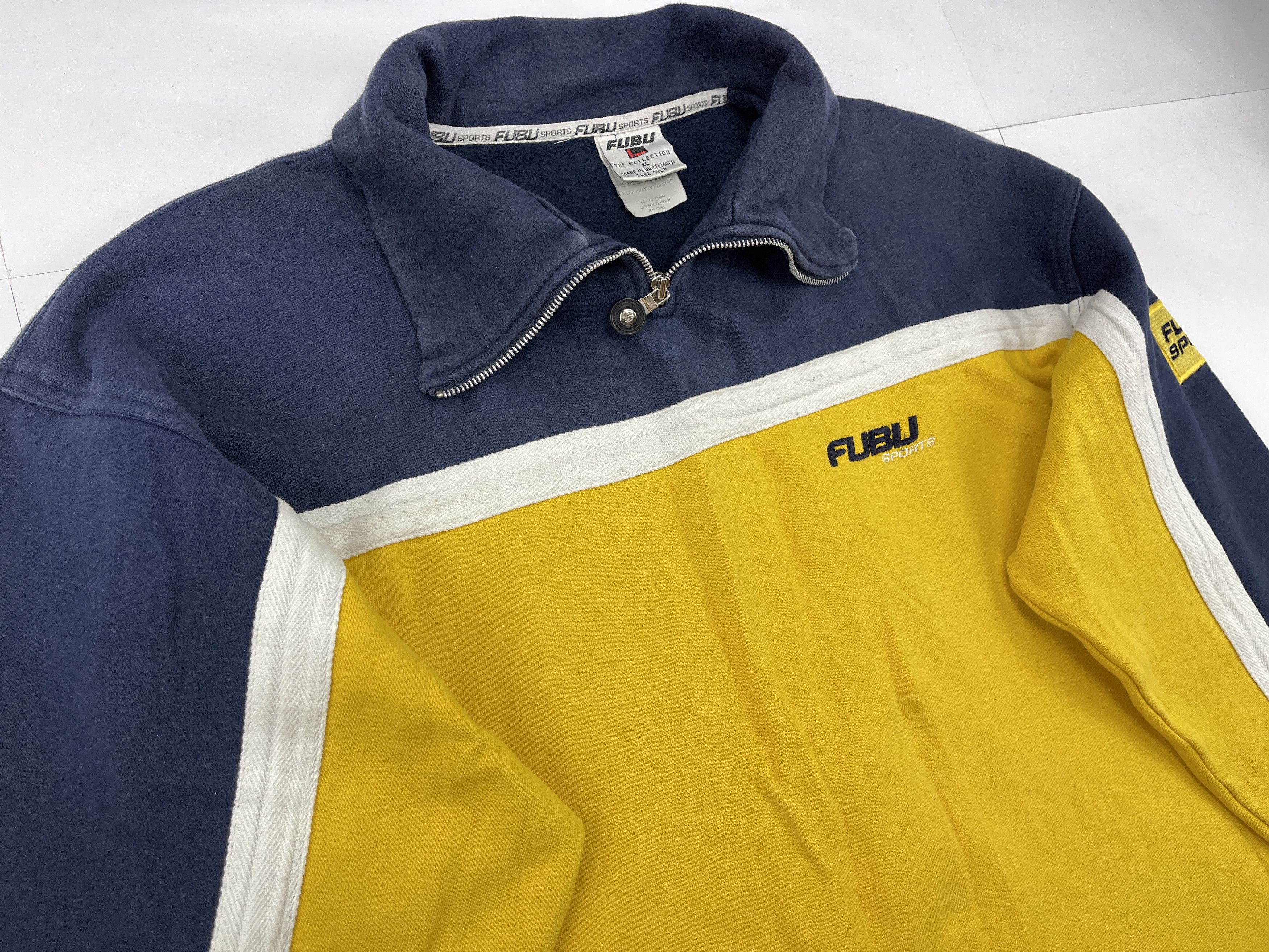 FUBU sweatshirt, vintage, 90s hip hop 1990s Y2K mens size XL