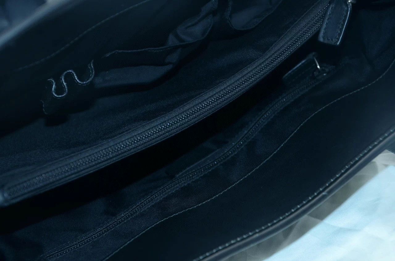 Gucci Gucci GG Supreme leather large black briefcase tote Size 42 - 9 Thumbnail