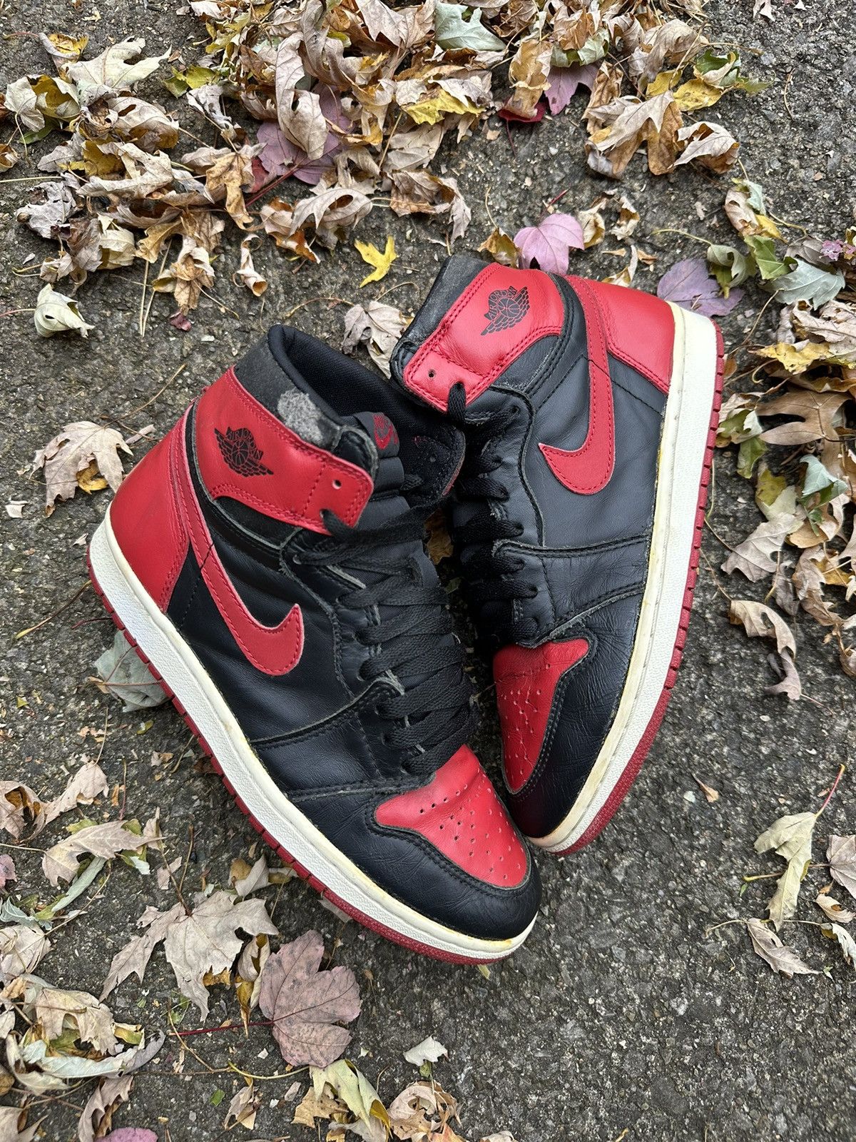 Jordan Brand Nike Air Jordan 1 Retro Bred 1994 size 8.5 Grailed