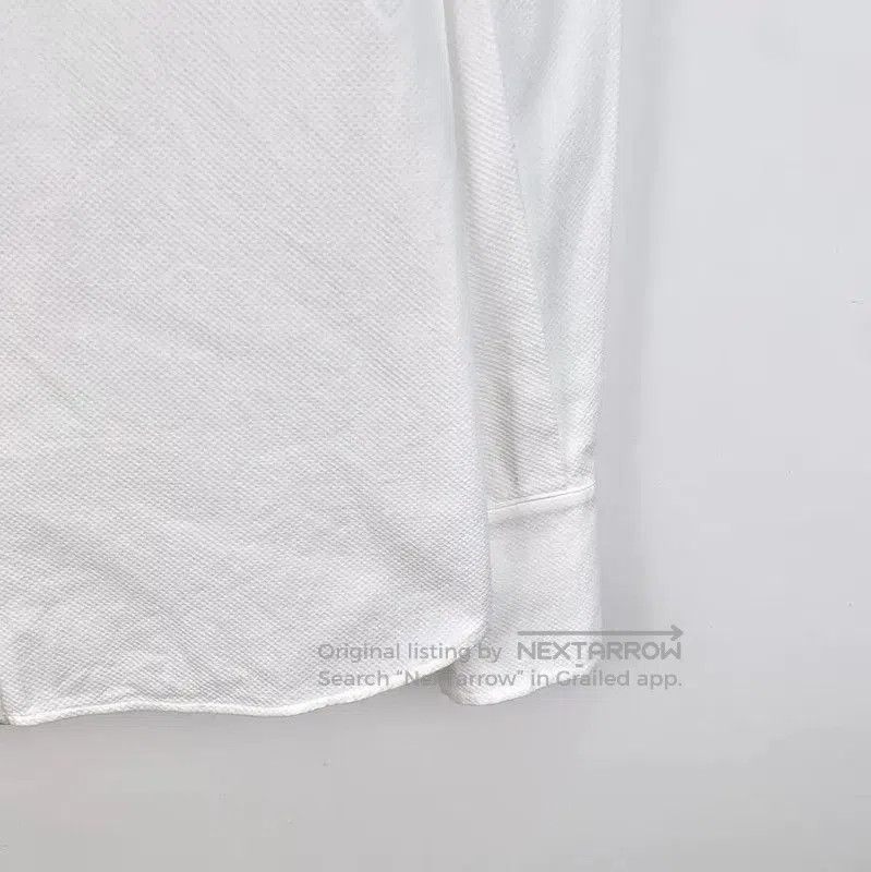 Chanel Chanel White Cotton Women's Shirt with Ribbon Tie . Size S / US 4 / IT 40 - 4 Thumbnail