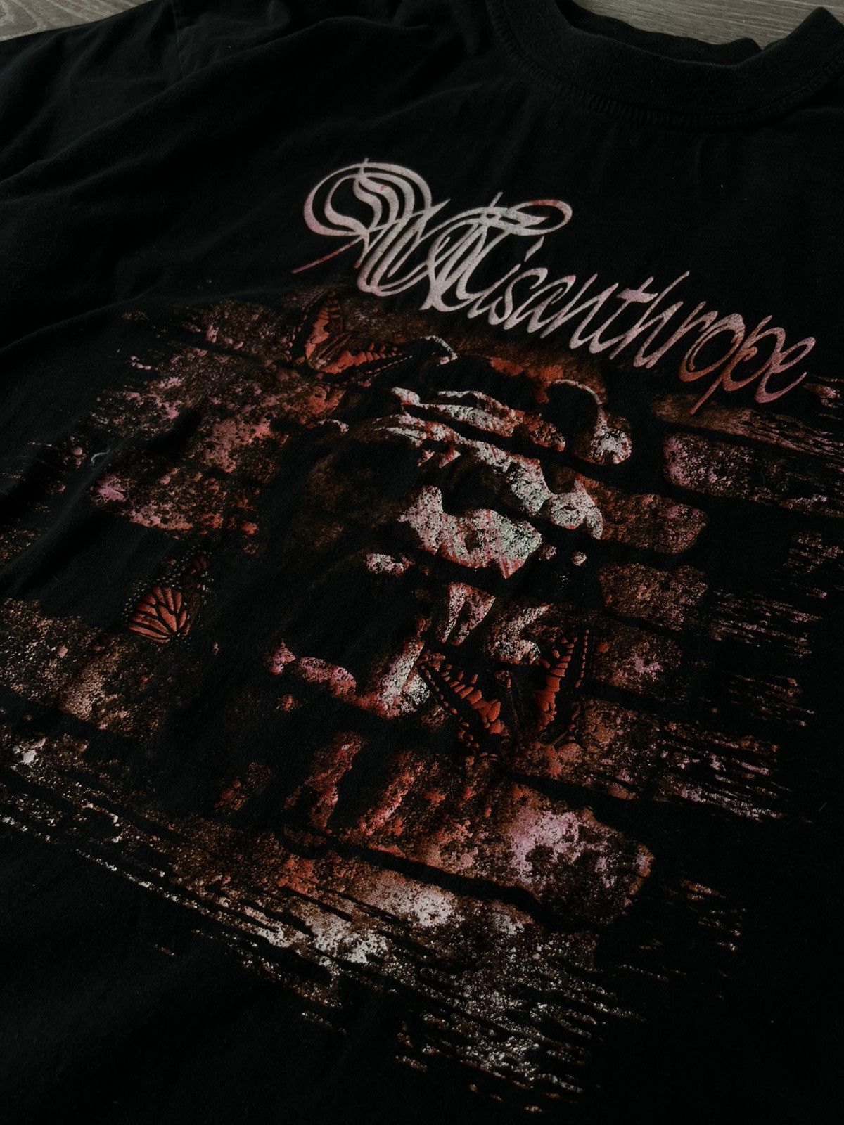 Band Tees × Vintage ‼️Vintage Misanthrope Horror Style Avant Garde Tee‼️ Size US L / EU 52-54 / 3 - 9 Thumbnail